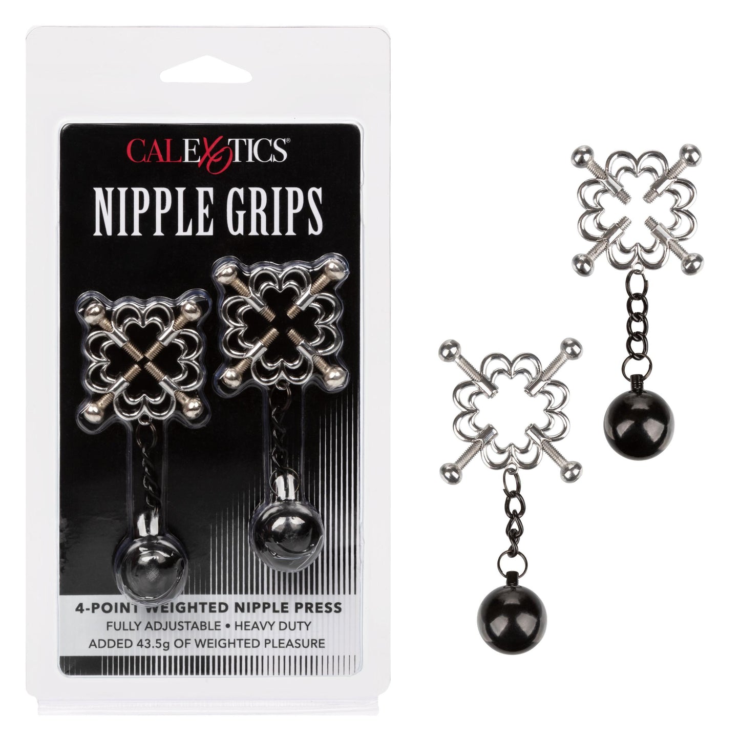 Nipple Grips 4-Point Weighted Nipple Press