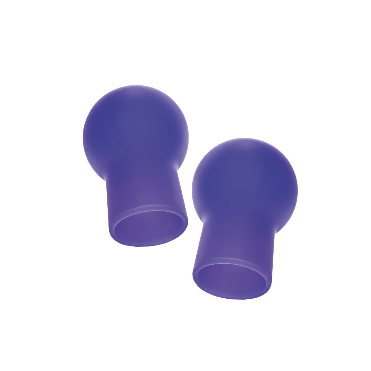 Nipple Play Silicone Advanced Nipple Suckers - Purple