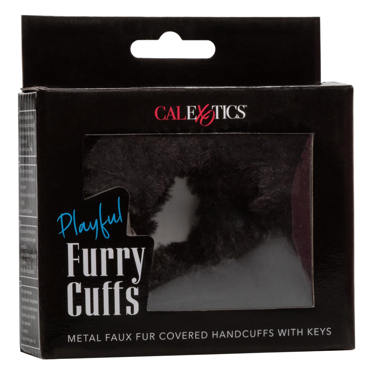 Playful Furry Cuffs - Black