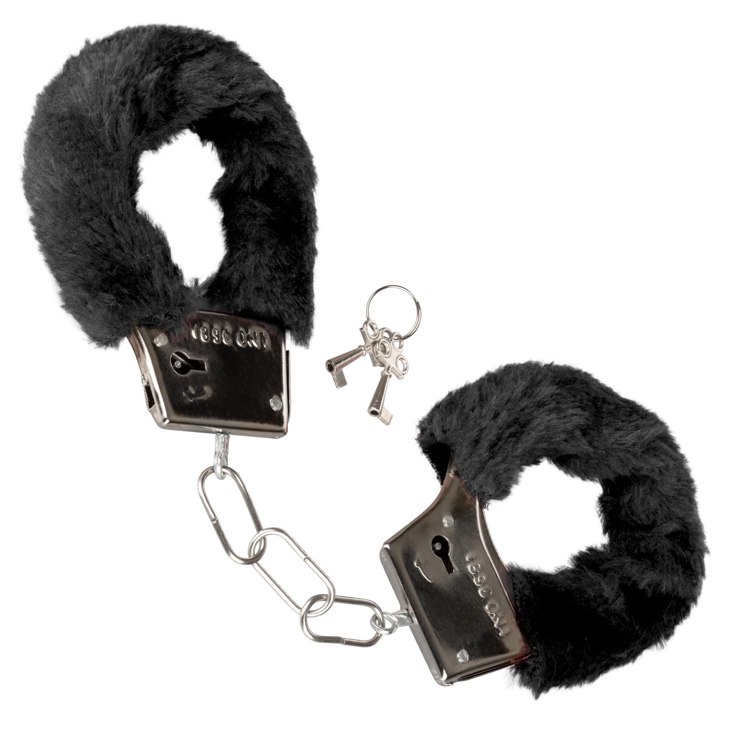 Playful Furry Cuffs - Black