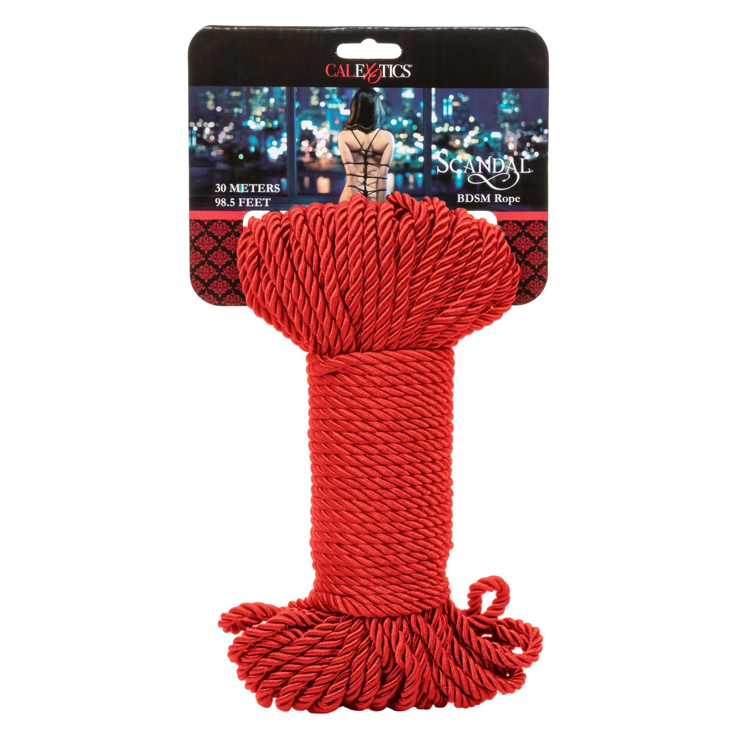 Scandal BDSM Rope 98.5ft/ 30m - Red