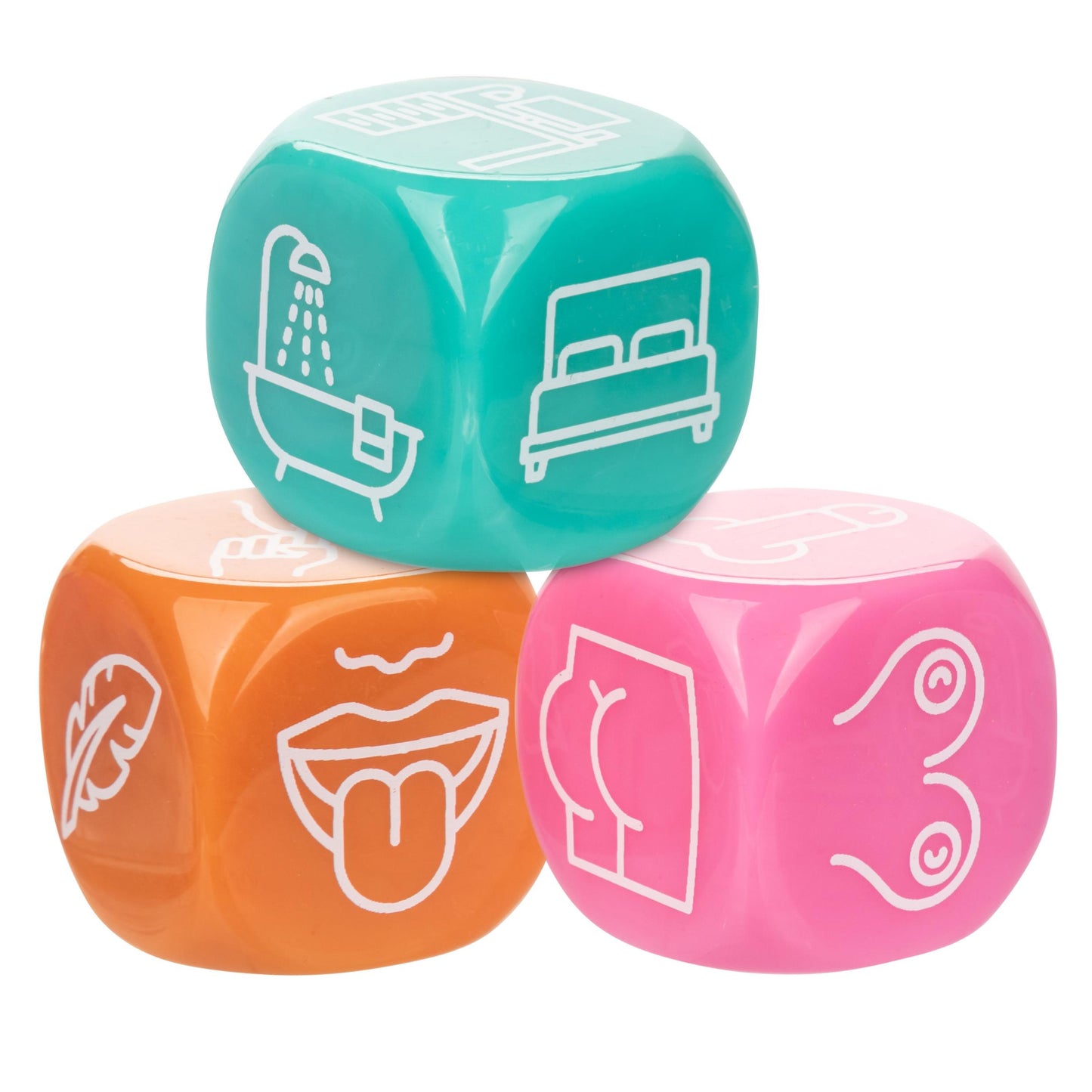 Naughty Bits Roll With It Icon - Based Sex Dice Game