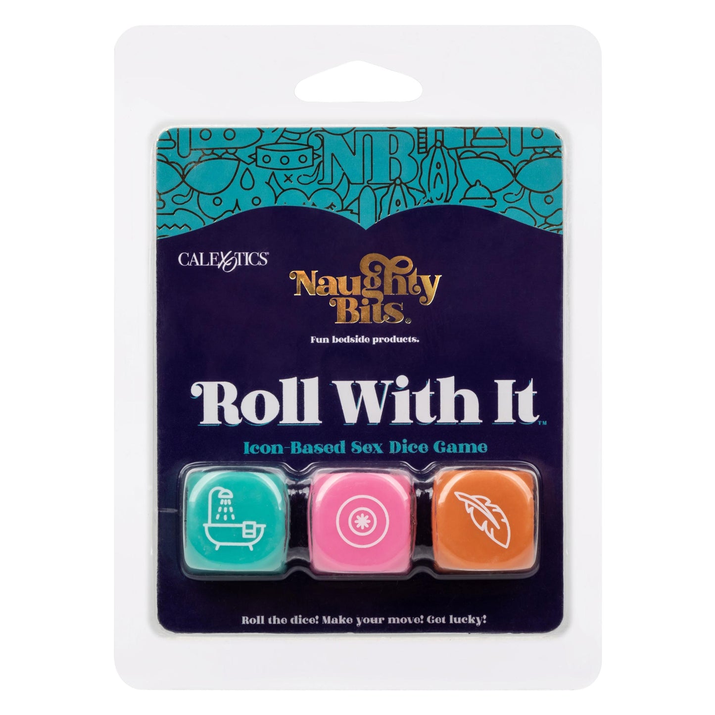 Naughty Bits Roll With It Icon - Based Sex Dice Game