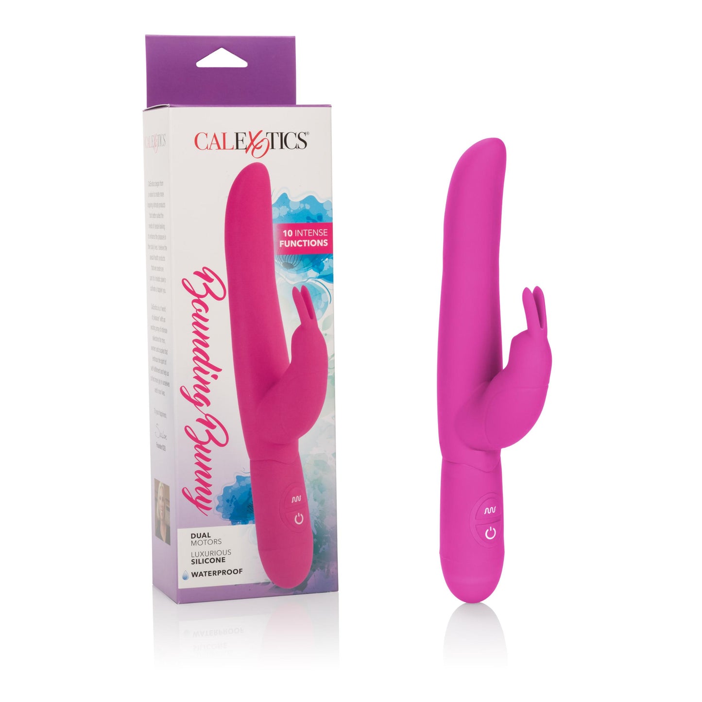 Posh 10-Function Silicone Bounding Bunny - Pink