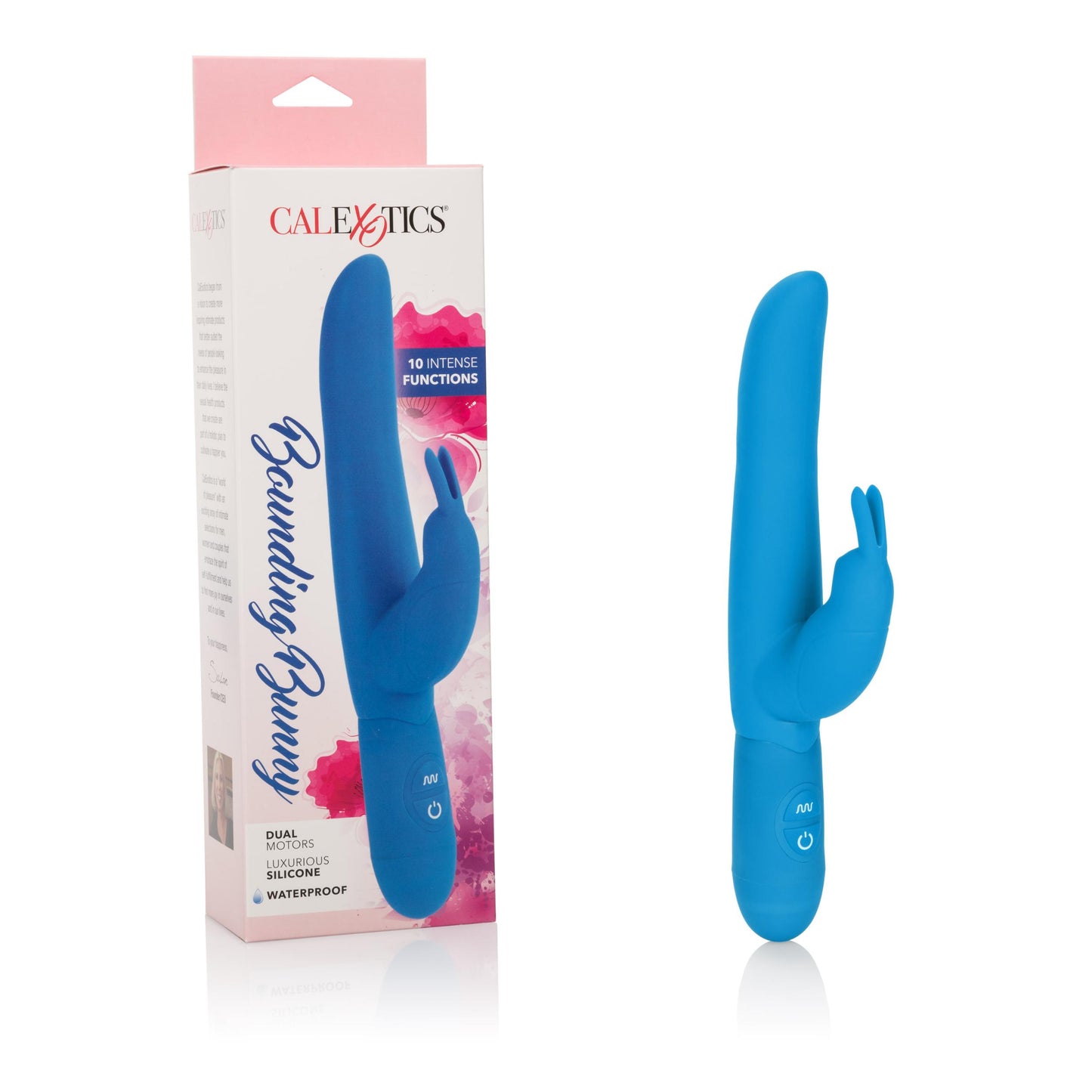 Posh 10-Function Silicone Bounding Bunny - Blue