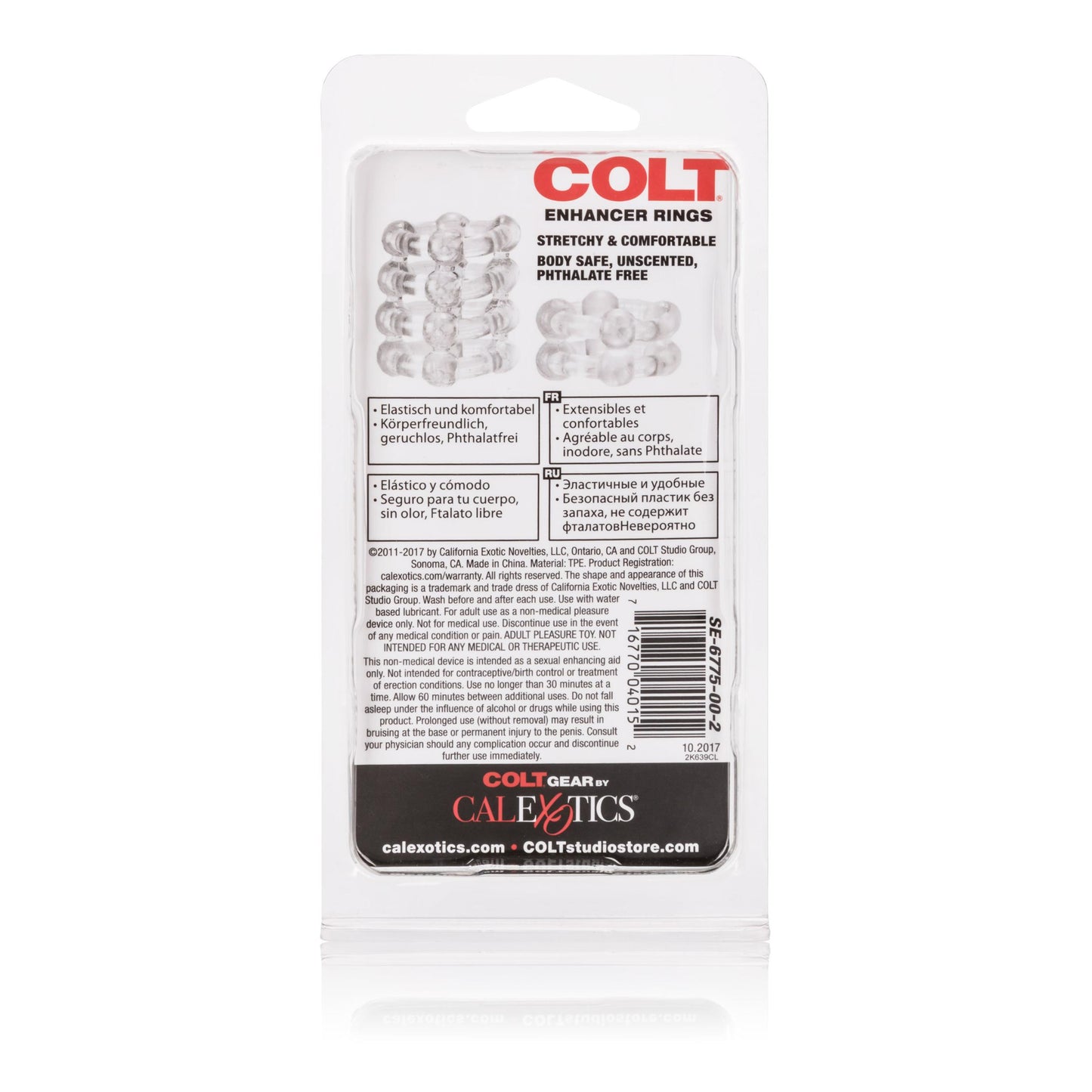 Colt Enhancer Rings - Clear