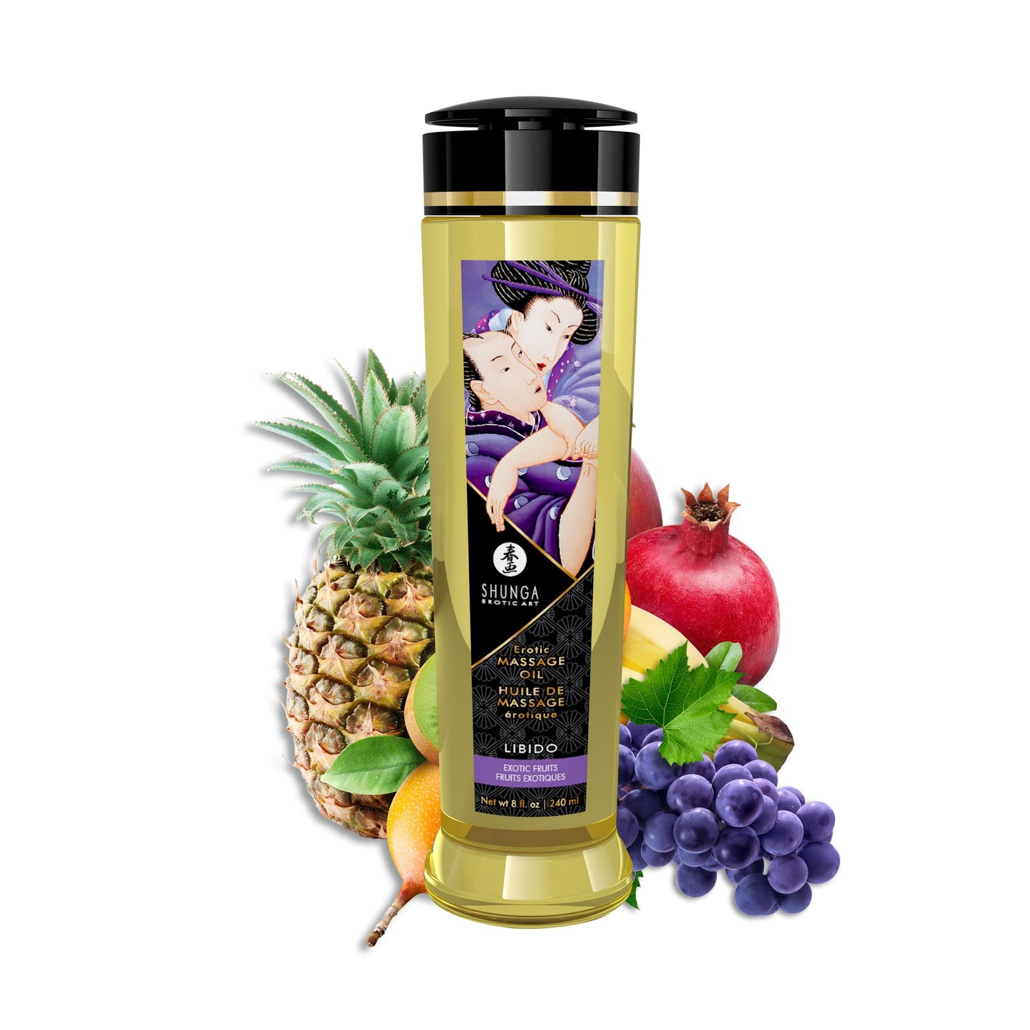 Massage Oils - Libido - 8 Fl. Oz. Exotic Fruits