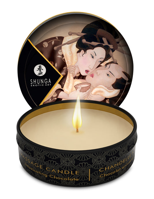 Mini Massage Candle - Excitation - Intoxicating Chocolate - 1 Fl. Oz.