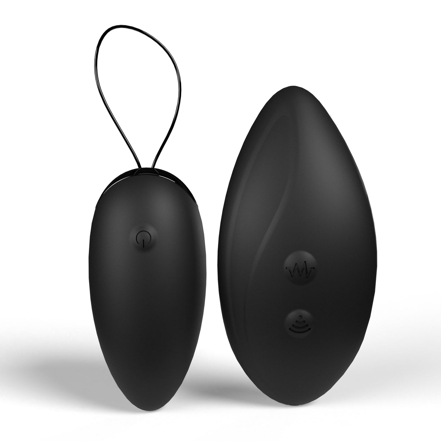 Premium Dual Vibe Remote and Egg - Black