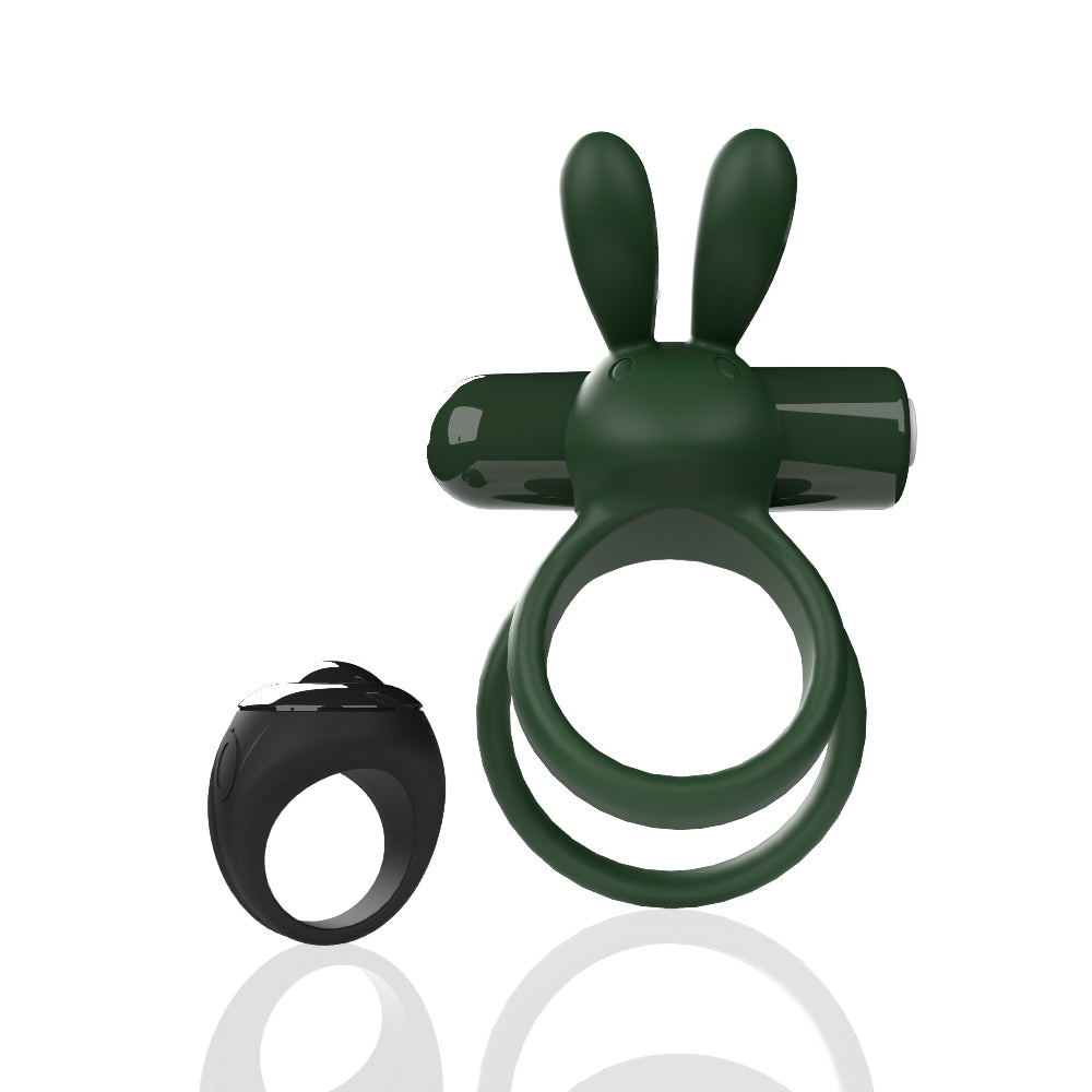 Screaming O Remote Controlled Ohare XL Vibrating Ring - Green