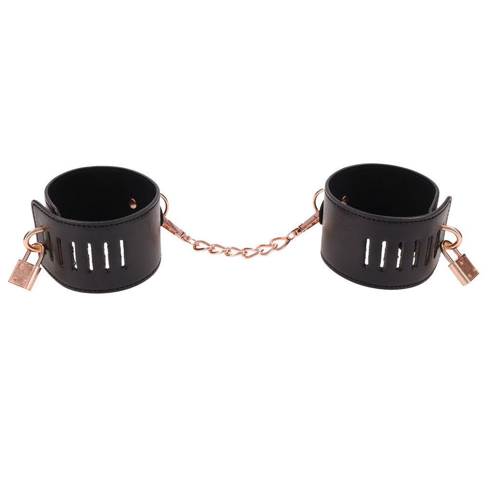 Brat Locking Cuffs - Black