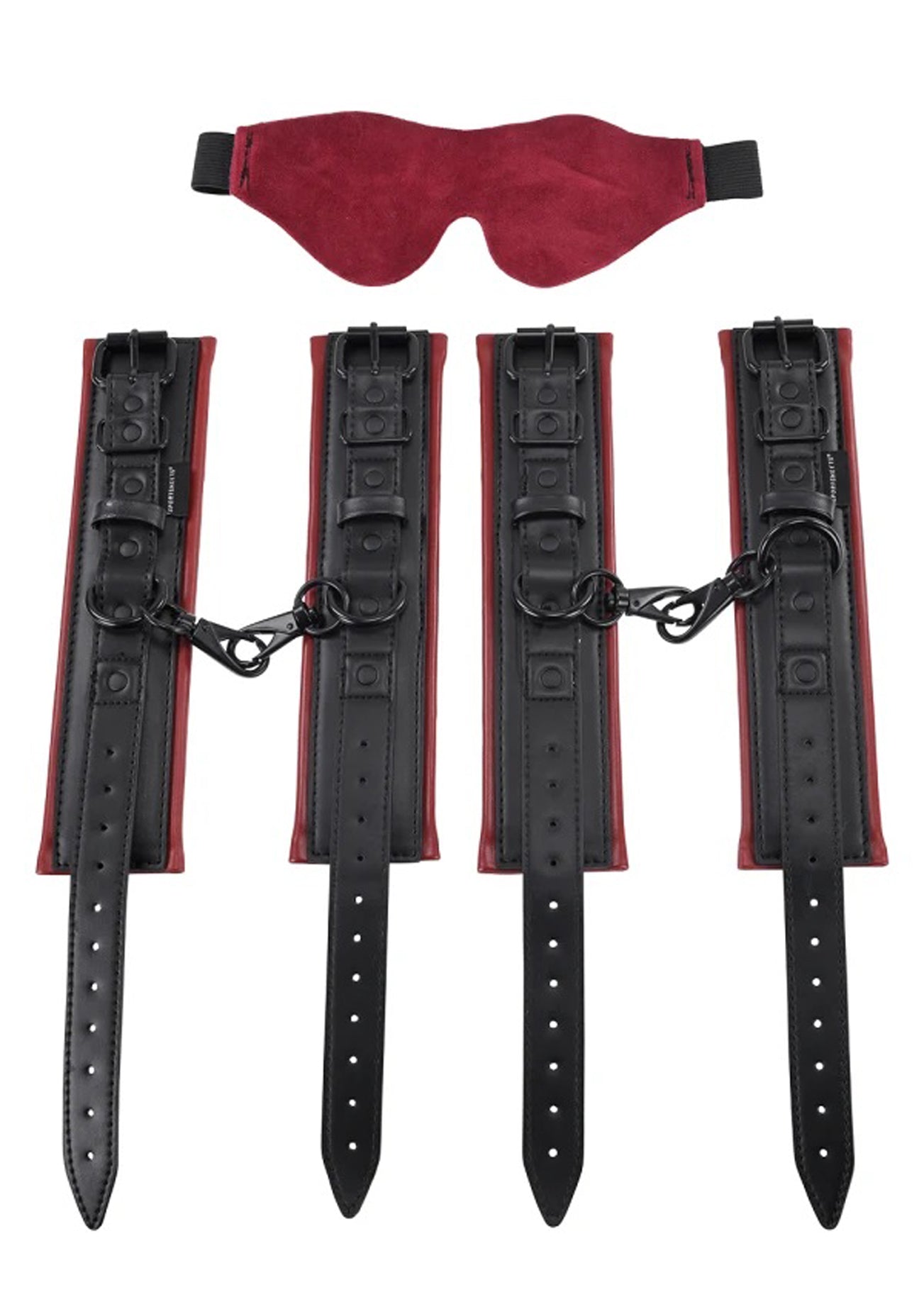 Saffron Under the Bed Restraint System - Black/red