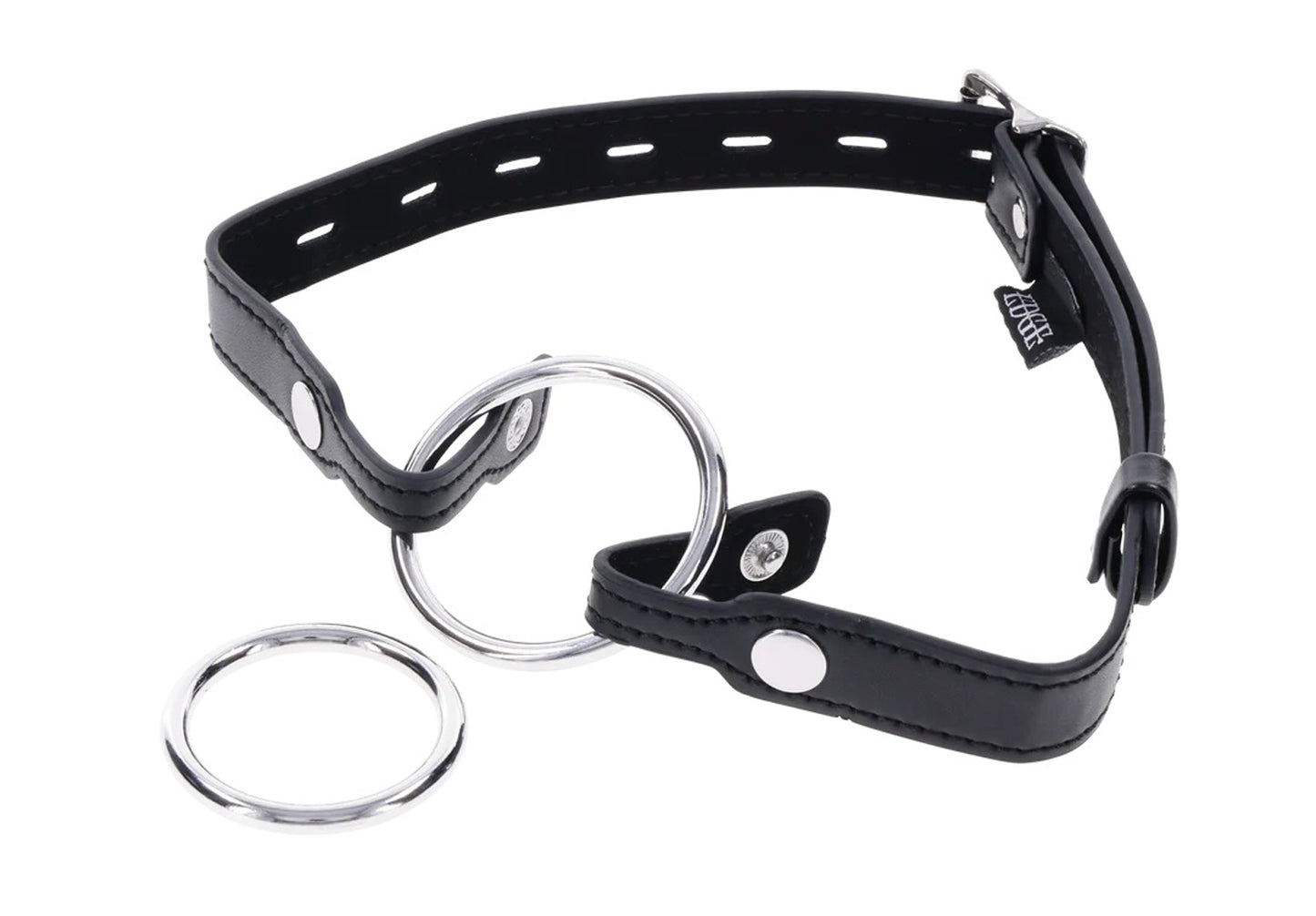 Edge Interchangeable Ring Gag - Black