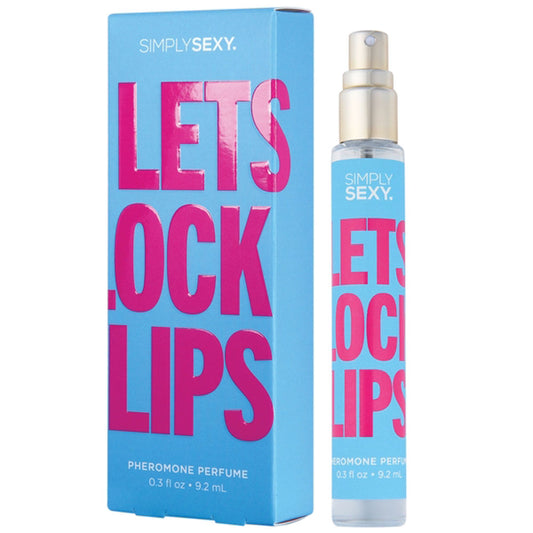 Simply Sexy Pheromone Perfume Lets Lock Lips 0.3 Oz