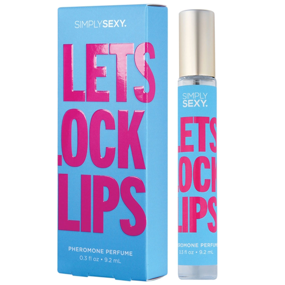 Simply Sexy Pheromone Perfume Lets Lock Lips 0.3 Oz