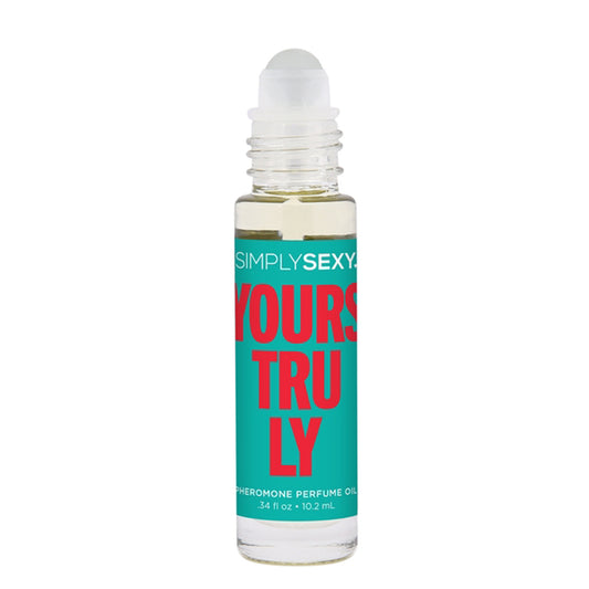 Simply Sexy Pheromone Perfume Oil Yours Truly Roll on .34 Oz