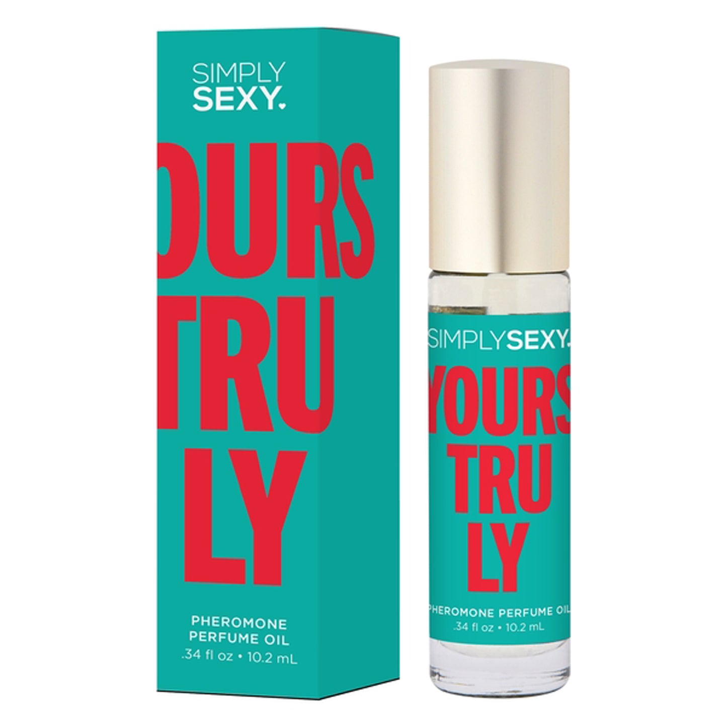 Simply Sexy Pheromone Perfume Oil Yours Truly Roll on .34 Oz