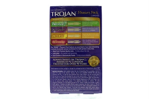 Trojan Pleasure Pack - 12 Pack