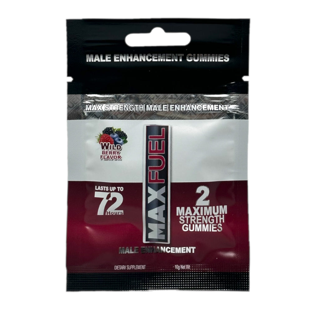 Maxfuel Male Enhancement Gummies Display of 24 - Wild Berry