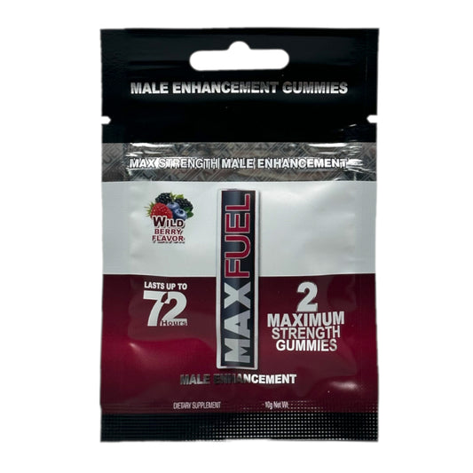 Maxfuel Male Enhancement Gummies Display of 24 - Wild Berry