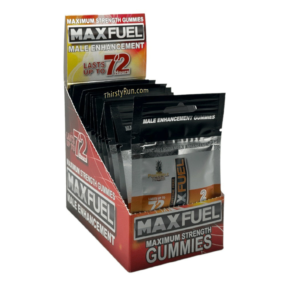 Maxfuel Male Enhancement Gummies Display of 24 - Pineapple