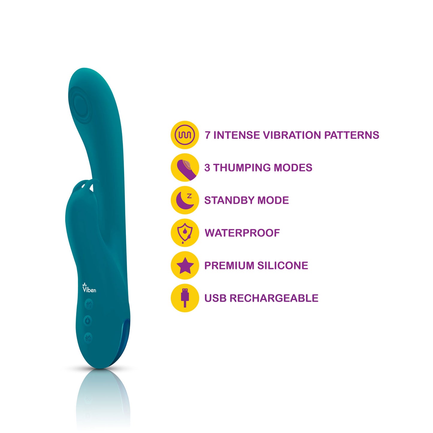 Razzle - Ocean - Rechargeable Thumping G-Spot Rabbit