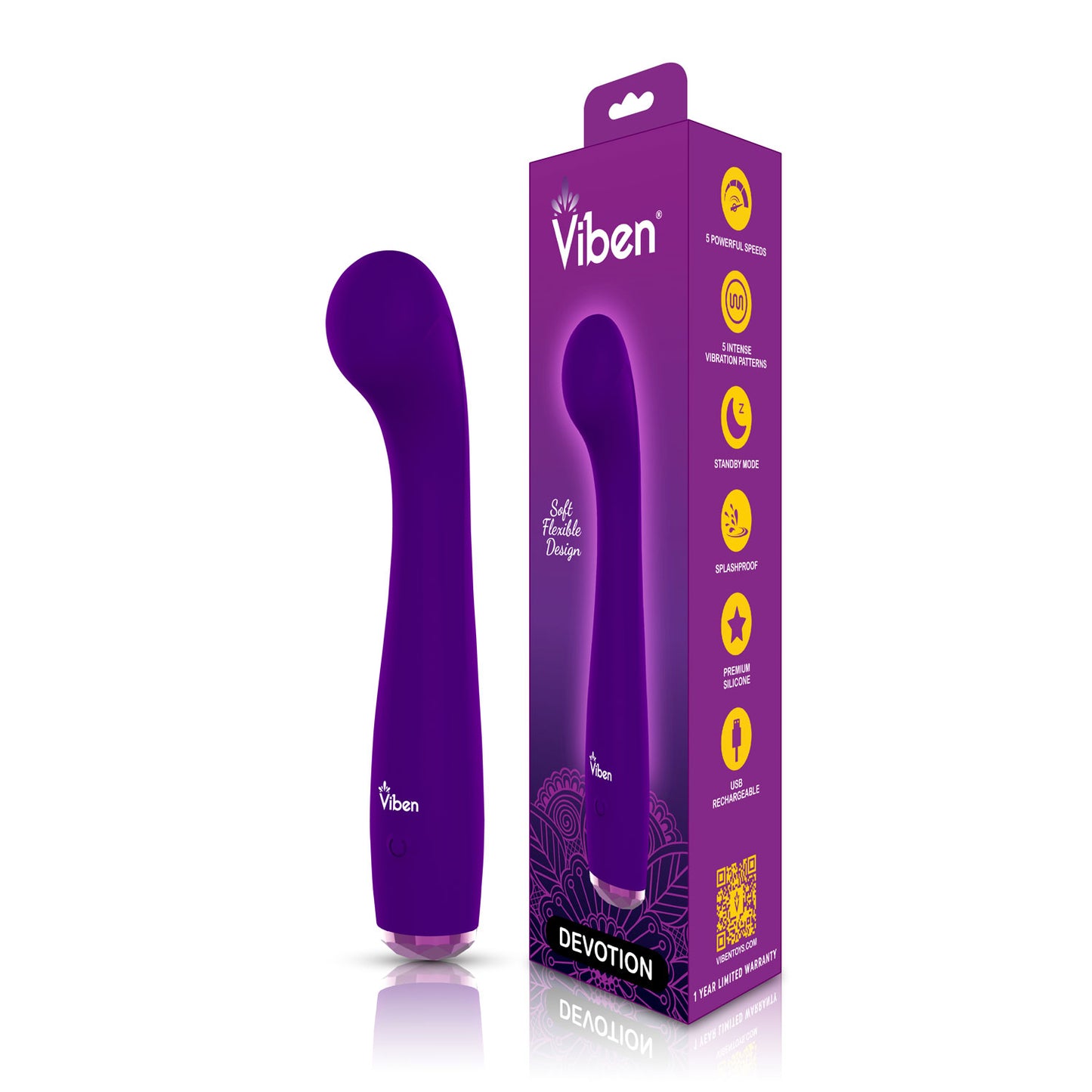 Devotion - Violet Intense G-Spot- Vibe