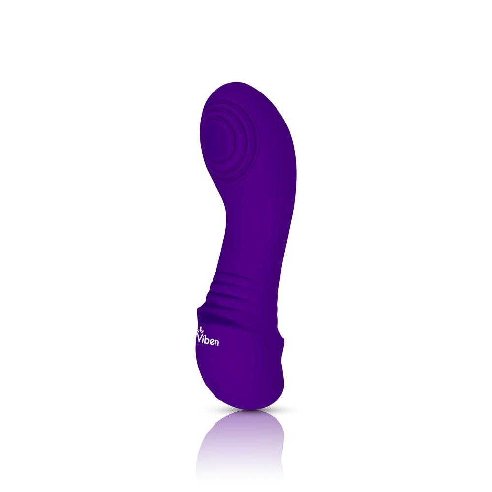 Sabela - Violet - Intense Mini G-Spot Vibe With Thumping Pad