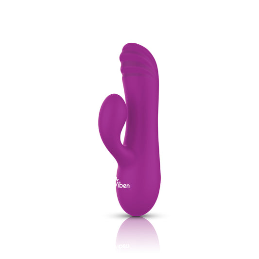 Jolie - Berry - Intense Mini Rabbit Vibe With Pleasure Ridges