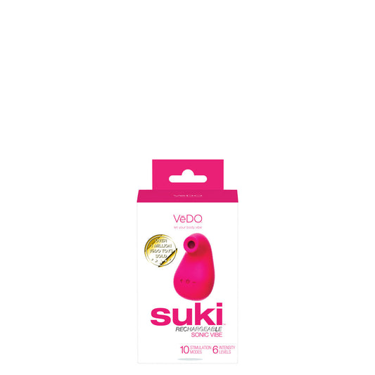 Suki Rechargeable Sonic Vibe - Foxy Pink