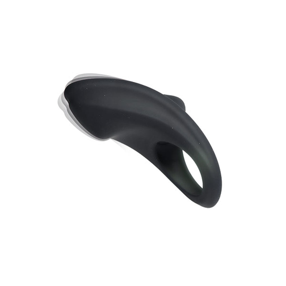 Overdrive Plus Rechargeable Cock Ring - Black