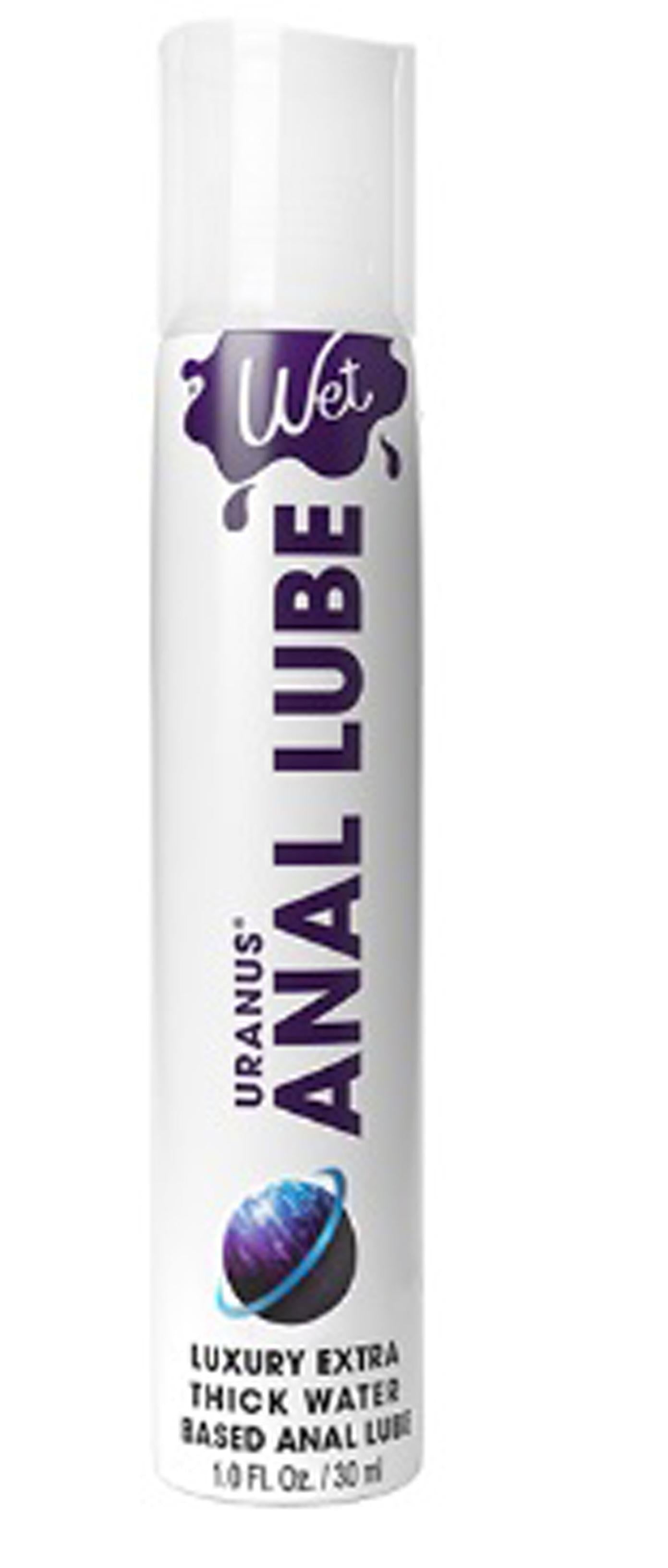 Wet Anal Lube 1oz Uranus Extra Thick Water Based