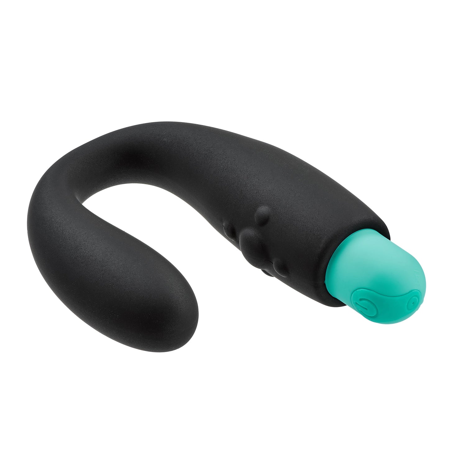 Rocker Base Prostate Stimulator With Rechargeable Bullet Vibrator