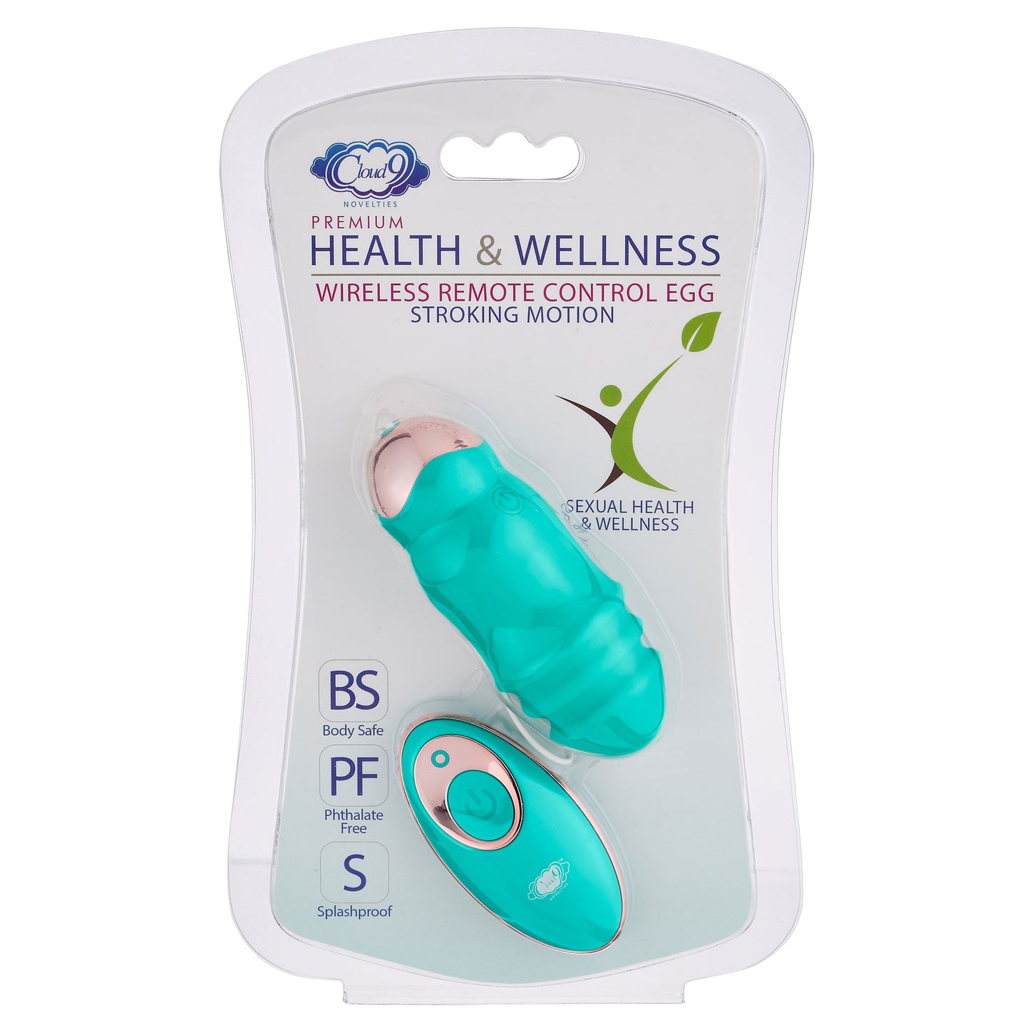 Health and Wellness Wireless Remote Control Egg - Stroking Motion