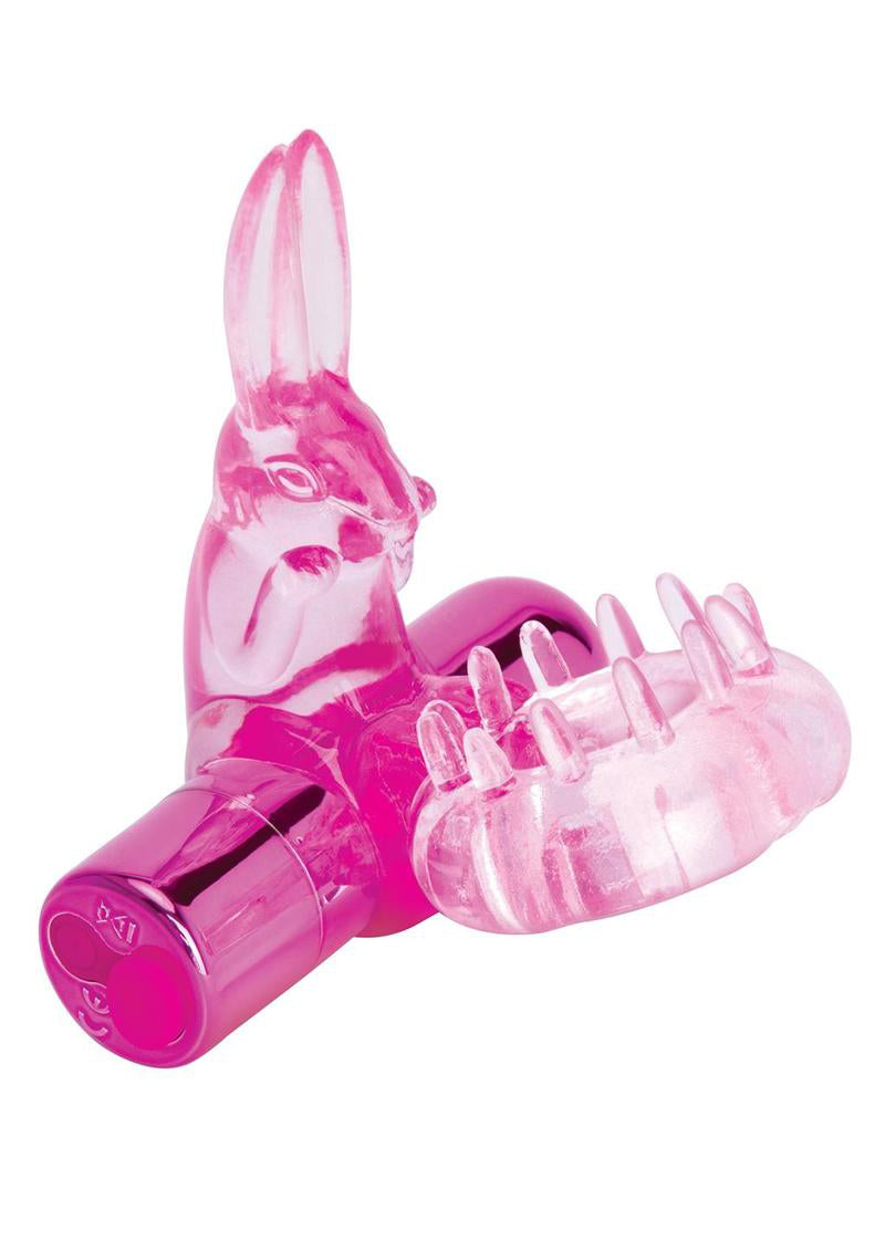 Bodywand Rechargeable Rabbit Ring - Pink