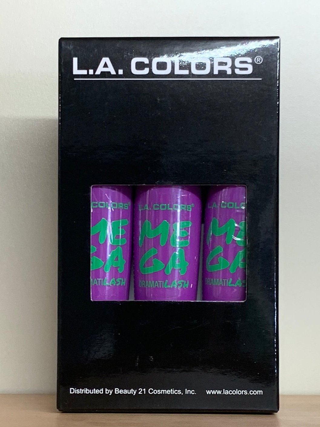 LA Girl

LA Colors Mega Dramatilash Mascara #CMS523 (3PC)
$4.50

1

Add to Cart

Buy with
More payment options
Wholesale LA Colors Cosmetics / Mascara
3 Pieces of the same color per 1 Pack