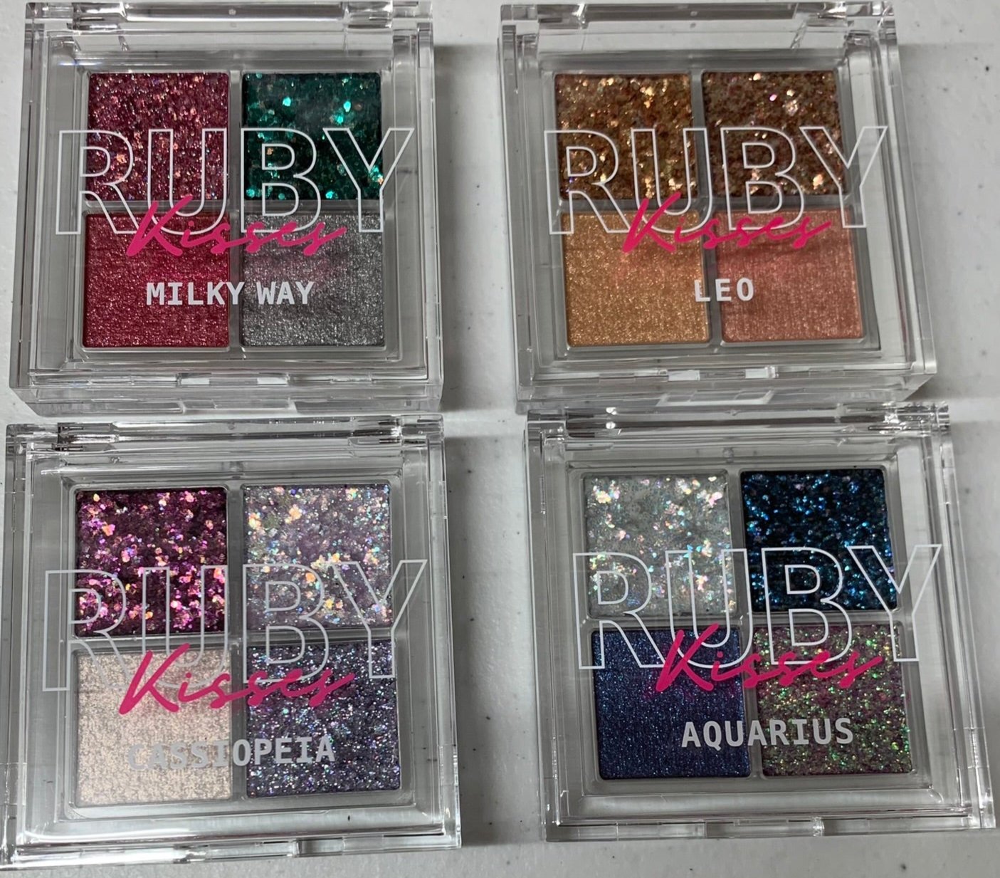 RK by Kiss Glitter Gem Palette #GGP 01 02 03 04 