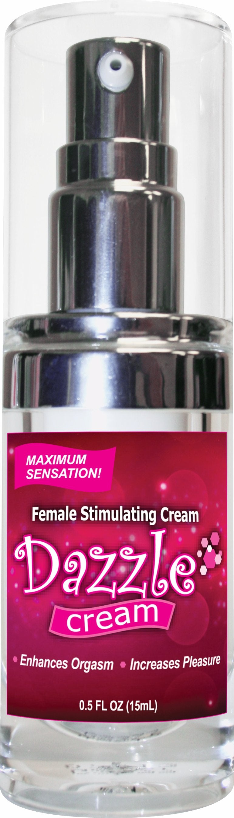 Dazzle Female Stimulating Cream .5 Oz Bottle