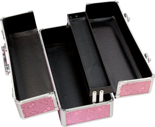 Lockable Vibrator Case Pink Large