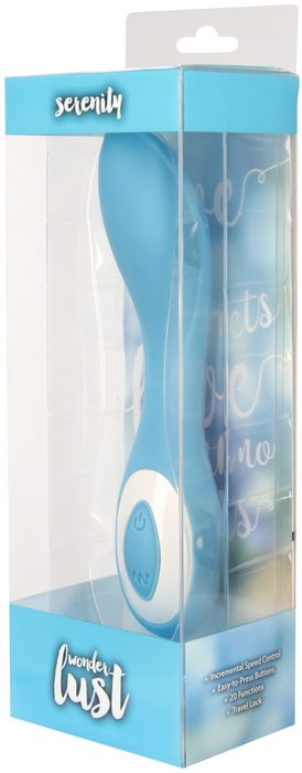 Wonderlust Serenity Blue G Spot Vibrator