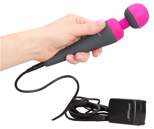 Palm Power Massager Fuschia Plug In