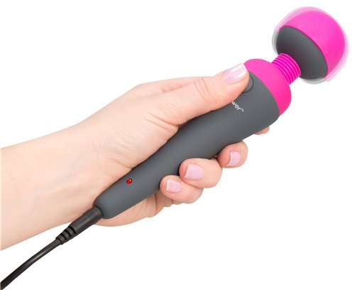 Palm Power Massager Fuschia Plug In