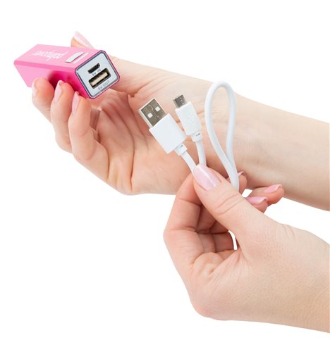 Palm Power Plug & Play Fuchsia Massager