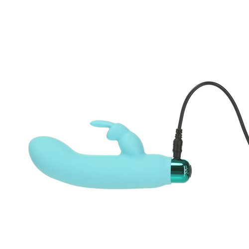 Power Bullet Alices Bunny 4in 10 Function Bullet Teal