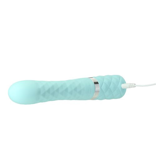 Pillow Talk Lively Dual Motor Massager Teal