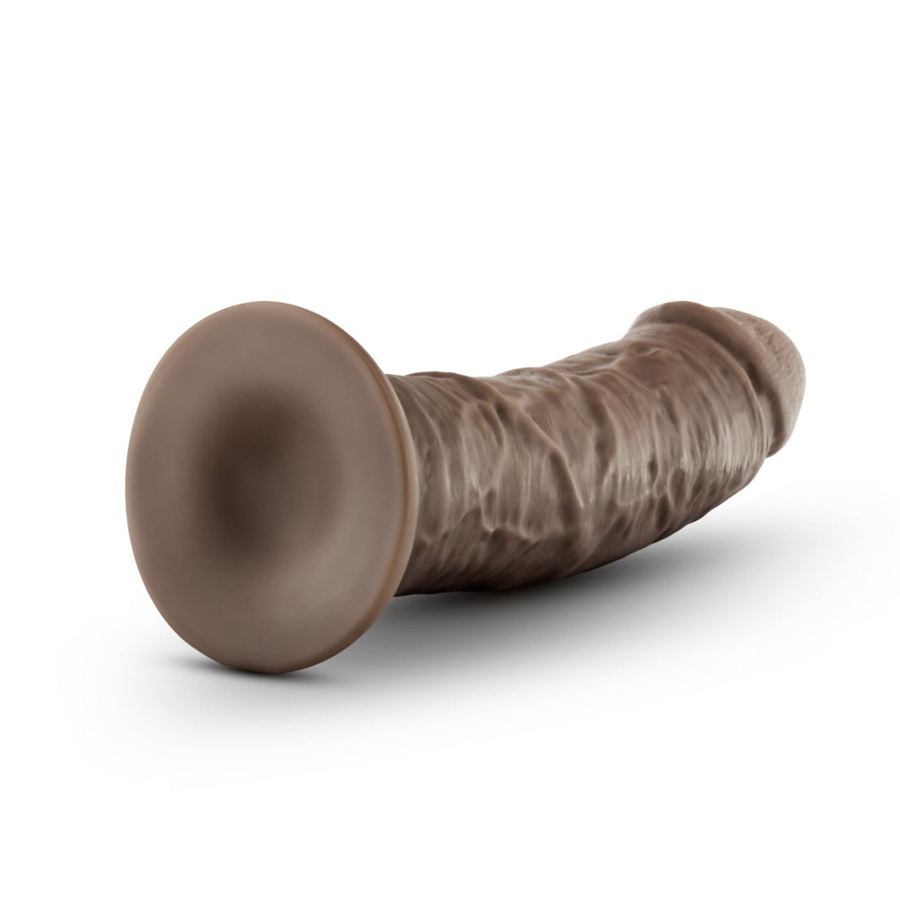 Dr Skin 8 Cock W Suction Cup Chocolate "