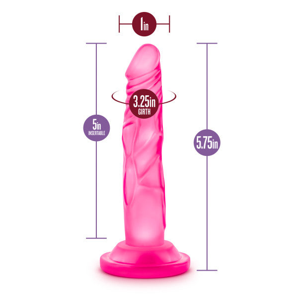 Naturally Yours 5 Mini Cock Pink "