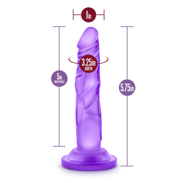 Naturally Yours 5 Mini Cock Purple "