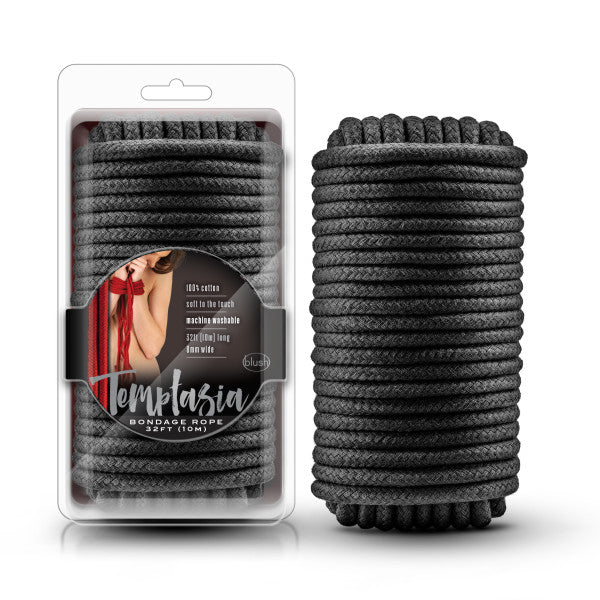 Temptasia Bondage Rope 32ft Black