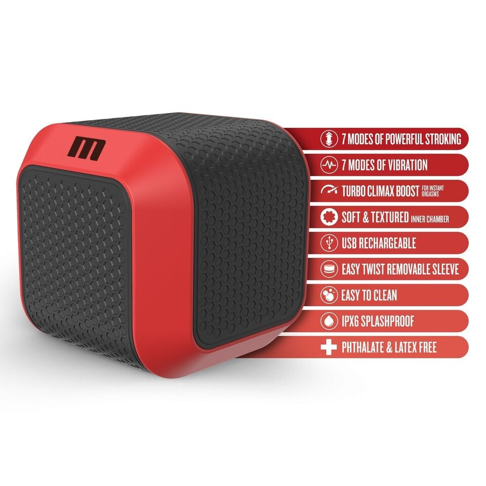 M For Men Slambox Red